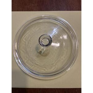 Pyrex Corning Clear Round Lid P83-C Diam 7" Replacement Lid
